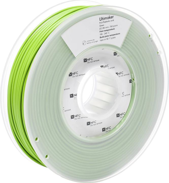 Actual product image Ultimaker Filament (PLA, 2.85 mm, 750 g, Green)