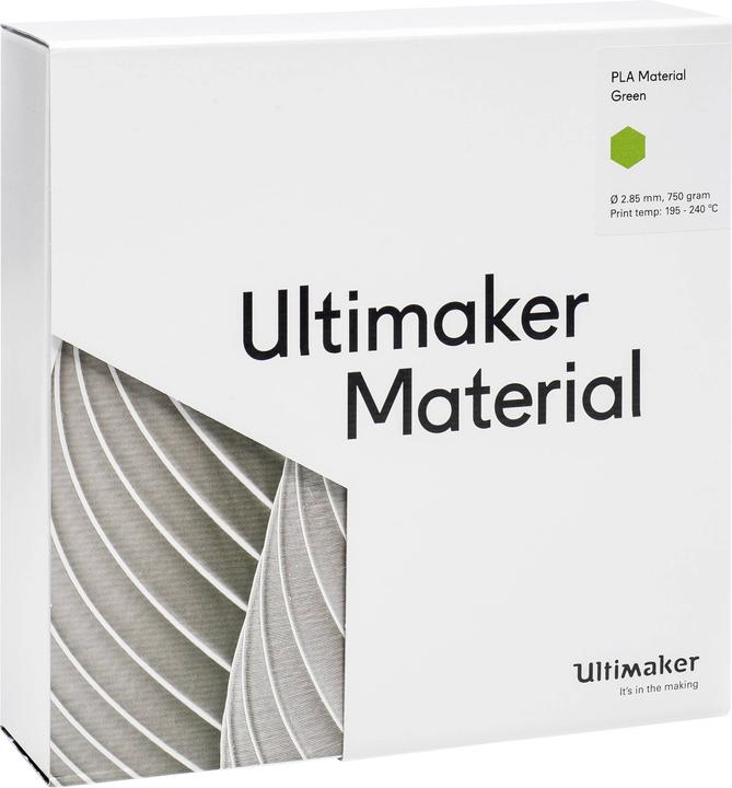 Actual product image Ultimaker Filament (PLA, 2.85 mm, 750 g, Green)
