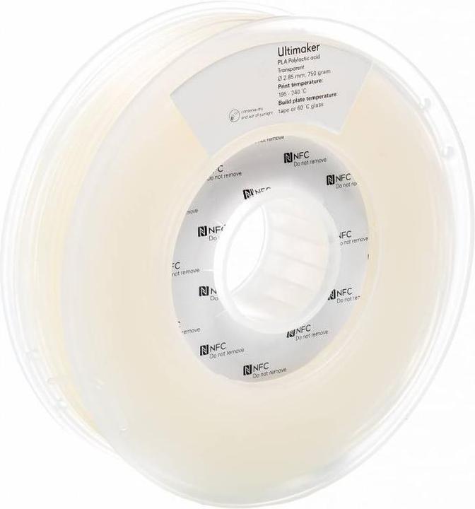 Ultimaker Filament (PLA, 2.85 mm, 750 g, Transparent)