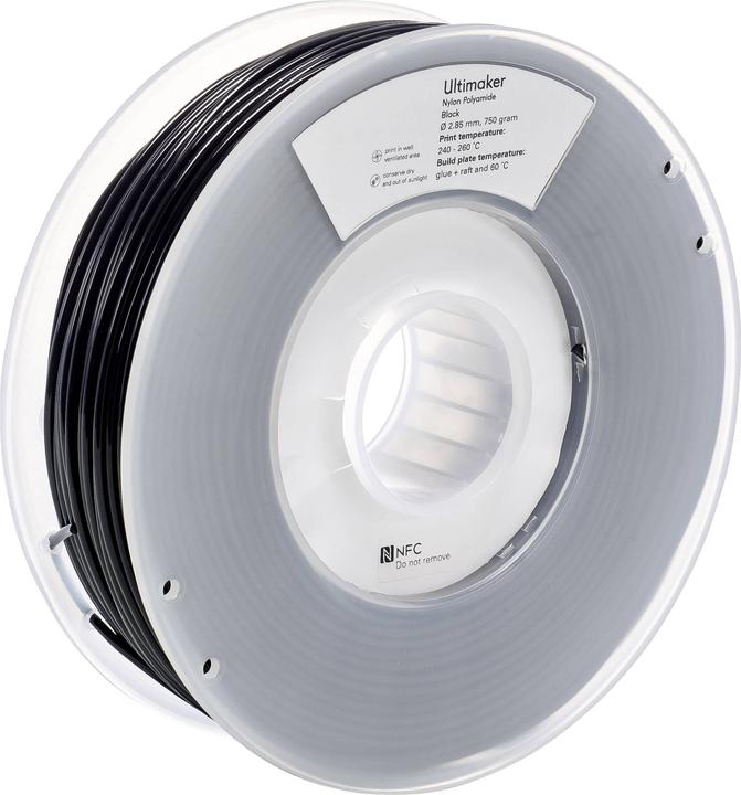 Produktbild Ultimaker Filament (Nylon, 2.85 mm, 750 g, Schwarz)