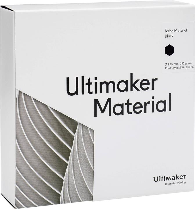 Produktbild Ultimaker Filament (Nylon, 2.85 mm, 750 g, Schwarz)