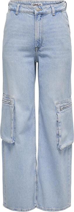 Actual product image Only ONLHOPE EX HW WIDE CARGO DNM CRO Loose Fit Jeans (31)