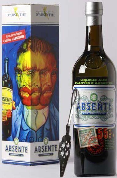Produktbild Distilleries et Domaines de Provence Absente Liq. aux plantes d'Absinthe mit Löffel (18 Jahre, 50 %, Frankreich, 1 x 70 cl, Absinth)