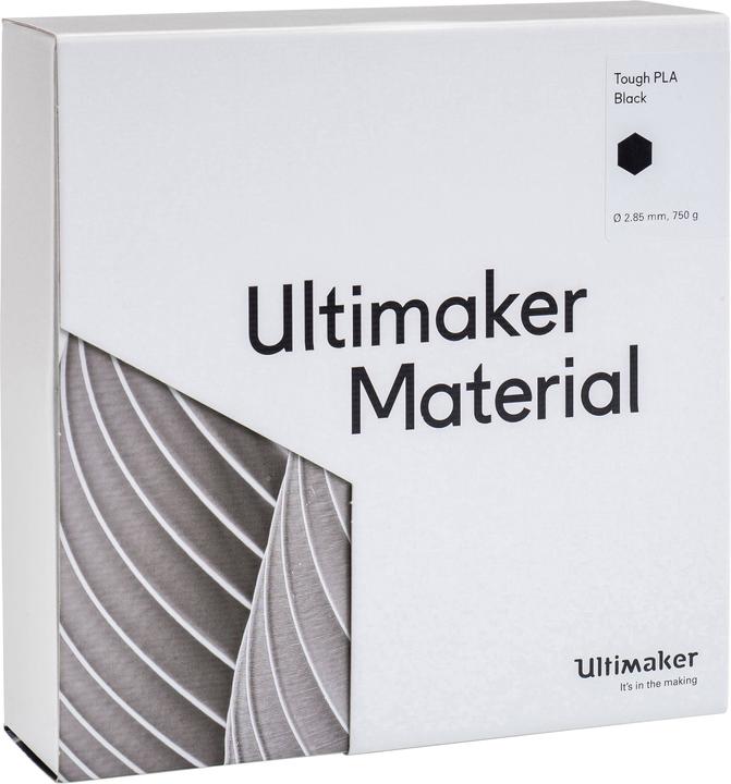 Produktbild Ultimaker Filament (Tough PLA, 2.85 mm, 750 g, Schwarz)