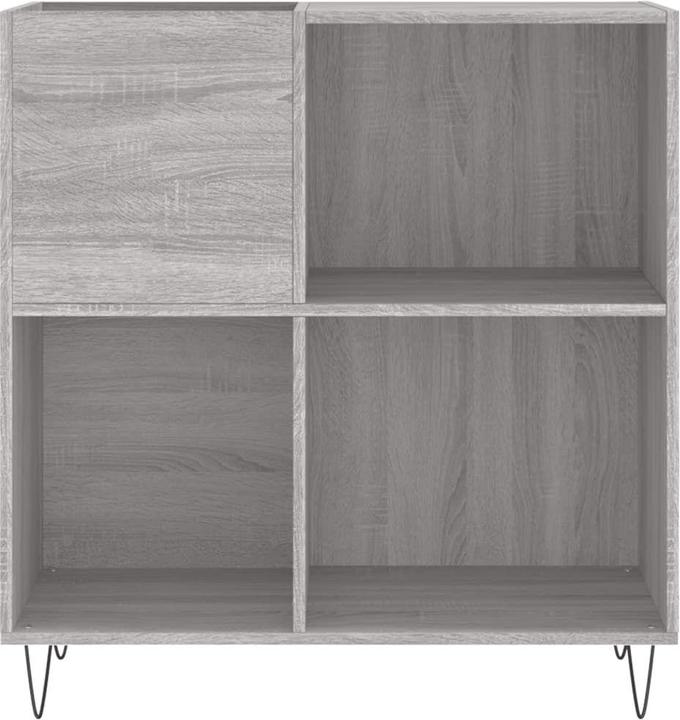 Actual product image VidaXL Plattenschrank Grau Sonoma 84,5x38x89 cm Holzwerkstoff