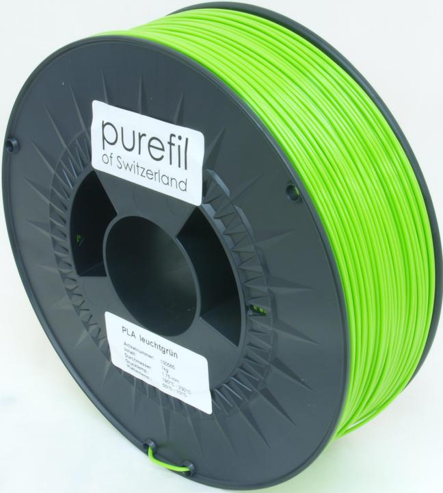 Produktbild Purefil Filament (PLA, 1.75 mm, 1000 g, Grün)