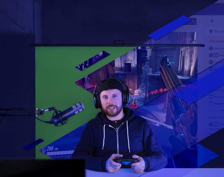 Actual product image Elgato Green Screen