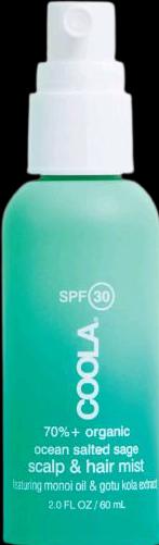 Actual product image Coola Suncare Scalp & Hair Mist (Sun stick, SPF 30, 60 ml, 60 g)