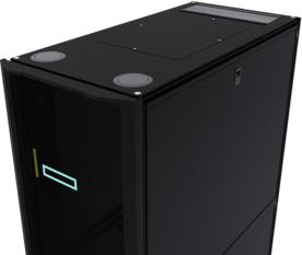Image du produit HPE E Rack 42U G2 Kitted Advanced Pallet Rack avec panneaux latéraux et baying (42 HE, Rack 19 pouces)