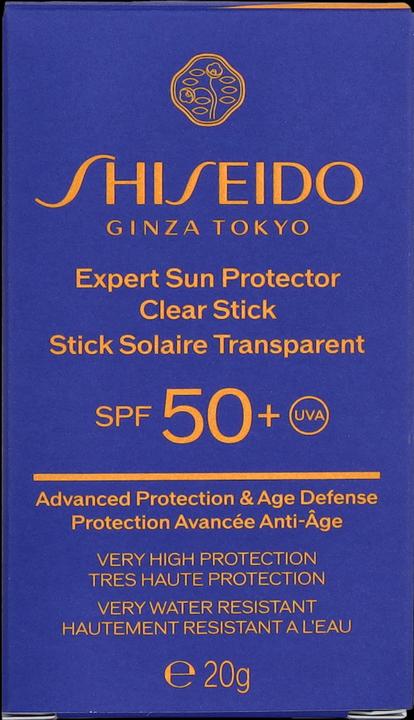 Image du produit Shiseido Suncare Expert (Stick solaire, SPF 50+, 20 ml, 20 g)