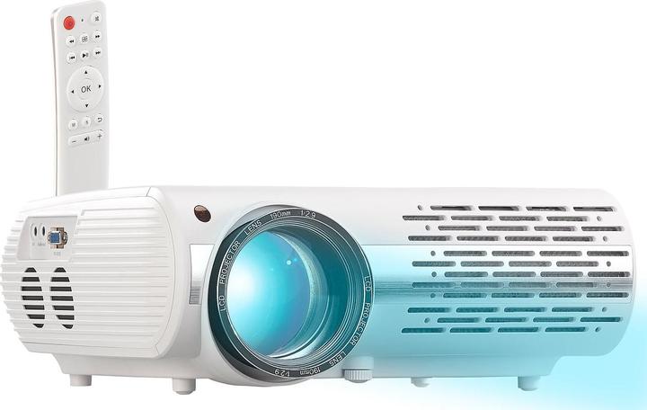 Produktbild SceneLights Full-HD LED-LCD-Beamer mit Media-Player (Full HD, 3000 lm)