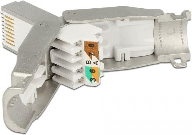 Produktbild Delock RJ45 Stecker, geschirmt, Cat.6A (Kabel Zubehör)