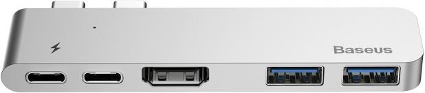 Produktbild Baseus CAHUB-B0G (USB-C, USB-A, Thunderbolt)