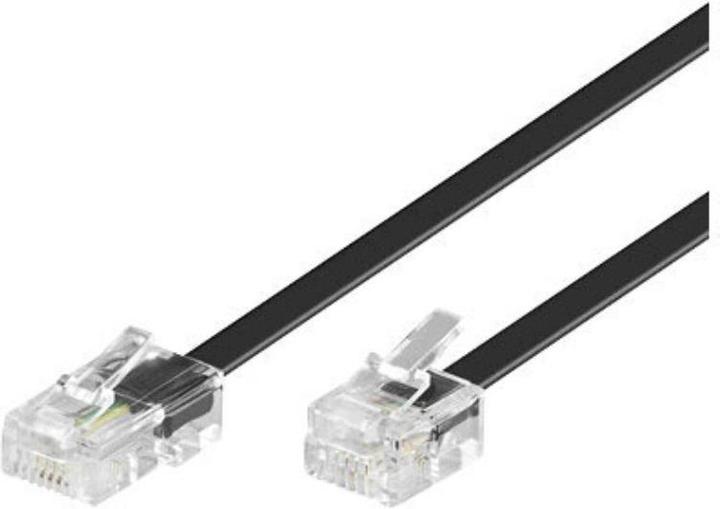 Actual product image MicroConnect Adapter cable RJ-11 to RJ-45, 10m Black