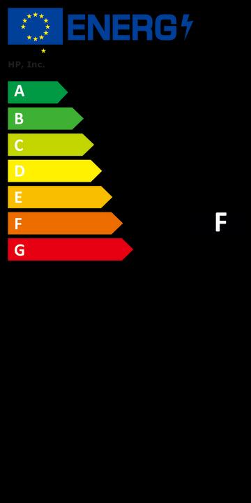 Energy Label HP 24 hours (1920 x 1080 pixels, 24")