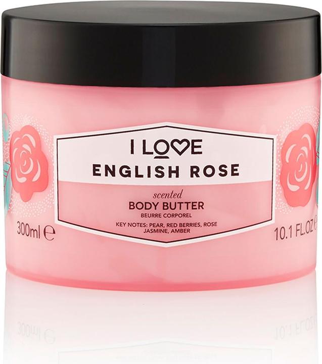 Produktbild I Love... Body Butter English Rose 300 ml (Body Butter, 300 ml)