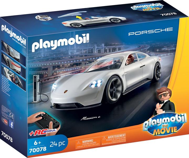 Actual product image Playmobil Rex Dasher's Porsche Mission E (70078)
