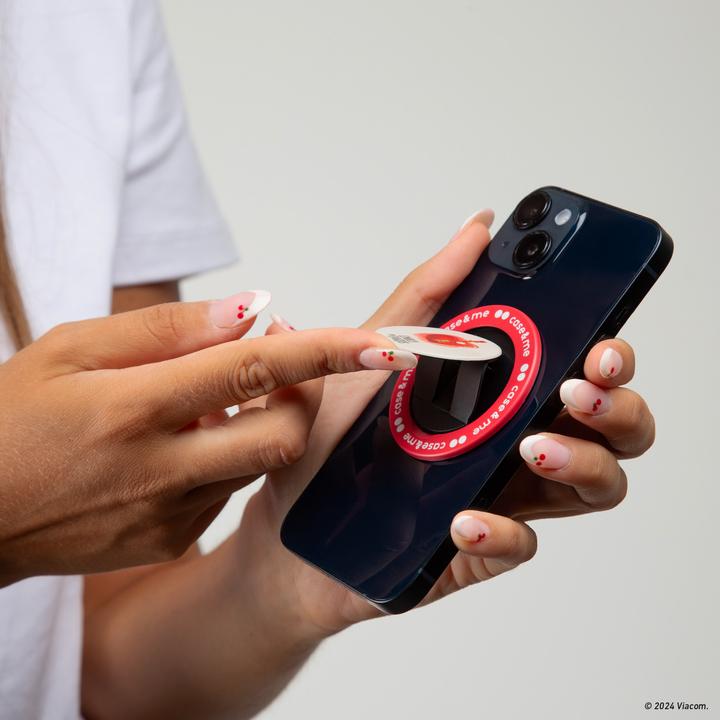Actual product image Caseme Universal mount for smartphones on the theme of Emily in Paris