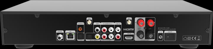 Produktbild Telestar TOP 550 sw All-In-One-System 43cm,Verstärker,CD,Internet/DAB+/UKW,BT (CD Player, Bluetooth Empfänger)