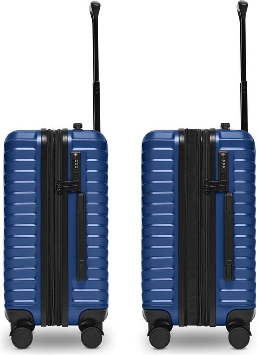 Actual product image Redolz Essentials 18 4-wheel cabin trolley 55 cm with stretch fold (44 l, Hand luggage (up to 50 litres))