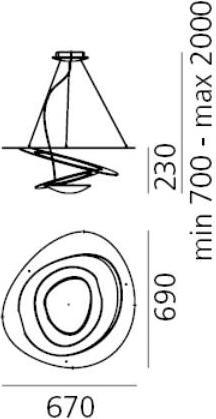 Produktbild Artemide Pirce Micro (3313 lm)