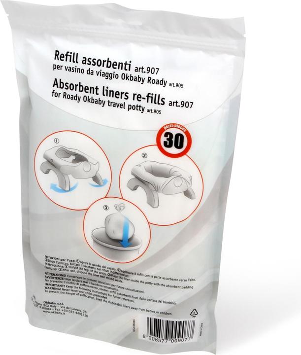 Image du produit OK Baby sachets jetables 30 pcs Roady 39070000