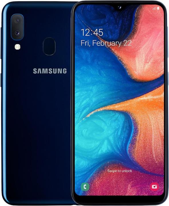 Image du produit Samsung Galaxy A20e (32 Go, Bleu, 5.80", Double SIM + SD, 13 Mpx, 4G)