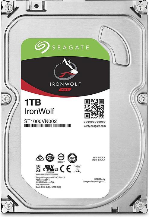 Image du produit Seagate IronWolf (1 To, 3.5", CMR)