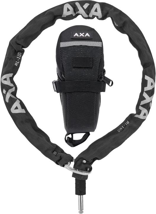 Image du produit AXA Chaîne d'insertion RLC pour Defender 100cm + sac de protection (100 cm)