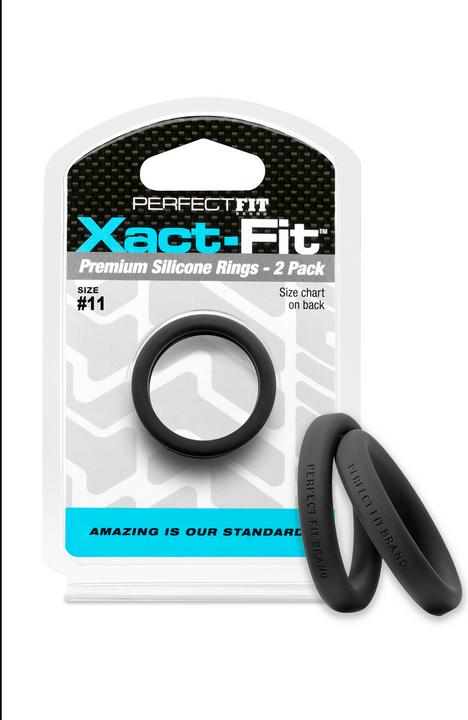 Productafbeelding PerfectFitBrand #11 Xact-Fit Cockring 2-Pack (2.80 cm)