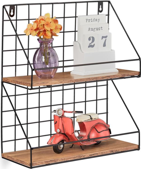 Actual product image Relaxdays Wall Shelf (35 x 16 x 41 cm)