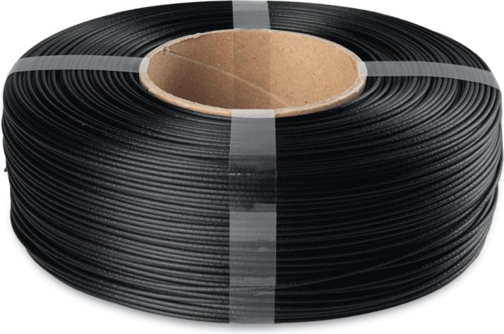 Actual product image The Filament ReFill PLA CF 1.75mm BLACK 1kg (PLA, 1.75 mm, 1000 g, Black)