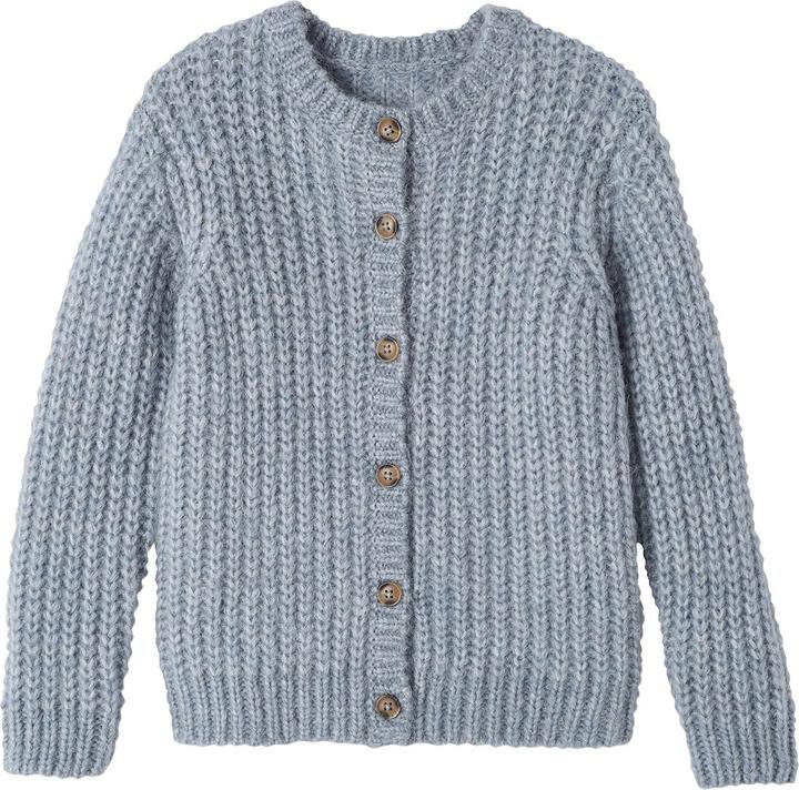 Vertbaudet Flauschige Mädchen Strickjacke Oeko-Tex