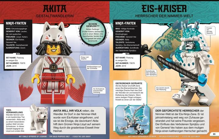 Immagine prodotto LEGO Ninjago - Lexikon der Minifiguren (Tedesco, Simon Hugo, Claire Sipi, 2021)
