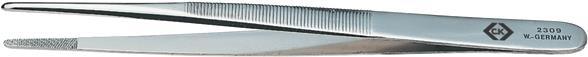 Actual product image C.K Magma Precision tweezers blunt 140