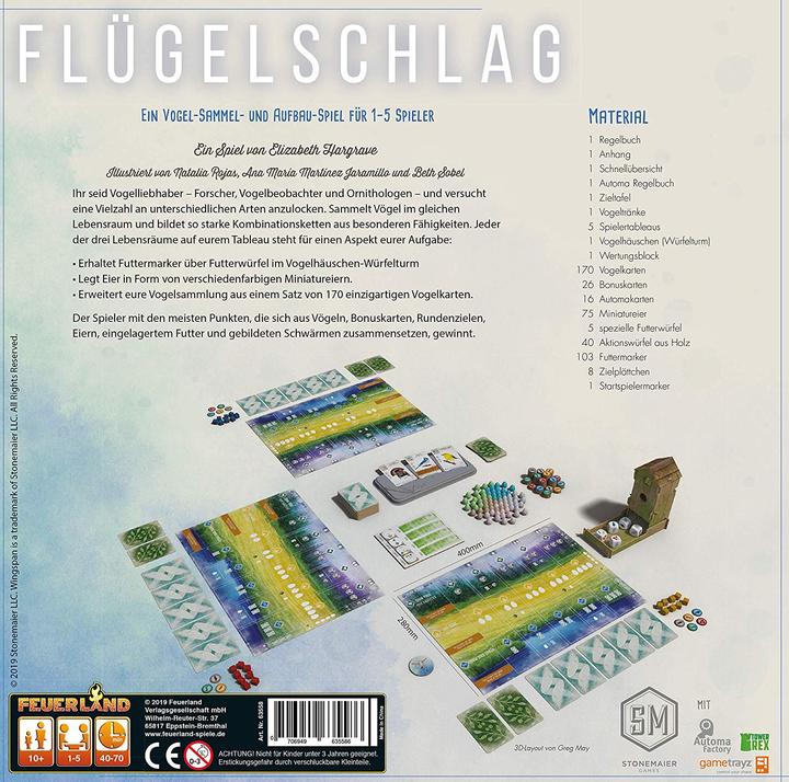 Produktbild Feuerland Flügelschlag (Deutsch)