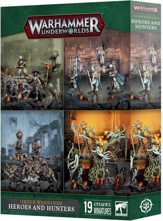 Immagine prodotto Games Workshop Warhammer Underworlds : Heros et Chasseurs (Materiale sintetico)