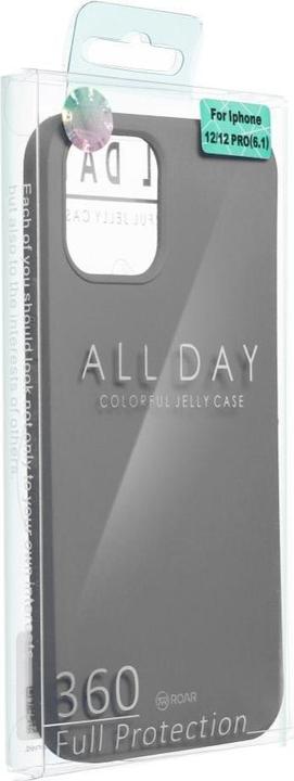 Produktbild Roar Back panel cover case COLORFUL JELLY for IPHONE 15 Pro grey (Apple iPhone 15 Pro)