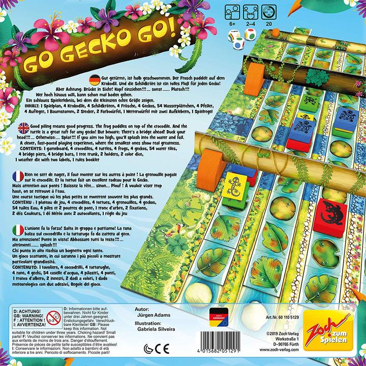 Actual product image Zoch Go Gecko Go (German)