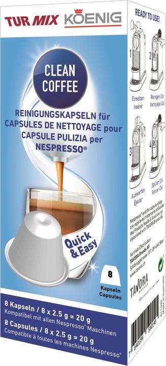 Turmix Clean Coffee für Nespressomaschinen (20 ml)