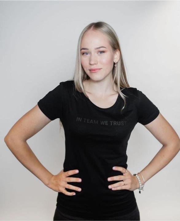 Produktbild Dinamo Women'S T-Shirt «» With Black Metallic Printing XS (XS)