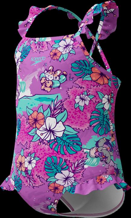 Speedo Learn to Swim Printed Frill Th (10, 11, 12)