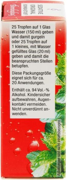 Produktbild Bombastus Sedative Original Mundpflegekonzentrat, 20 ml Lösung (20 ml)