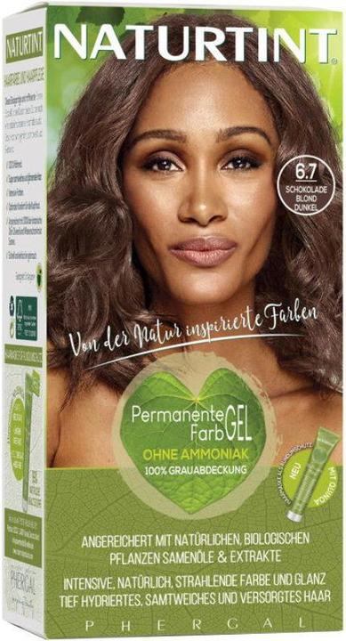 Image du produit Naturtint Gel colorant permanent pour cheveux 6.7 Chocolat Blond Foncé sans ammoniaque (6.7 Chocolat Blond Foncé sans ammoniaque)