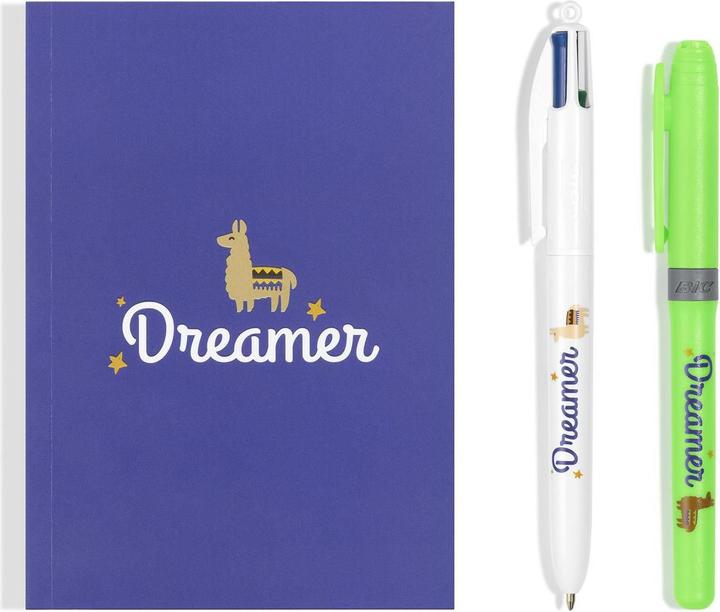 Immagine prodotto Bic Scatola di cartoleria Dreamer Alpaca (Verde, Bianco, 1 x)