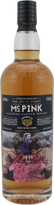 Actual product image House of McCallum Mc Pink (Blended Whisky, Scotch whisky, 1 x 70 cl)