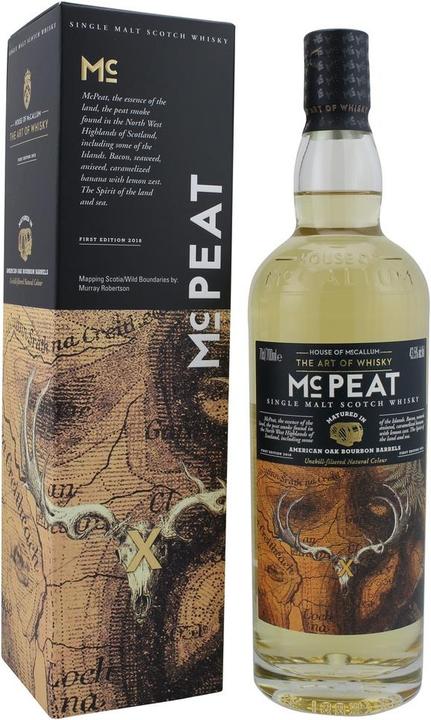 Actual product image House of McCallum Mc Peat (Single Malt, Scotch whisky, 1 x 70 cl)