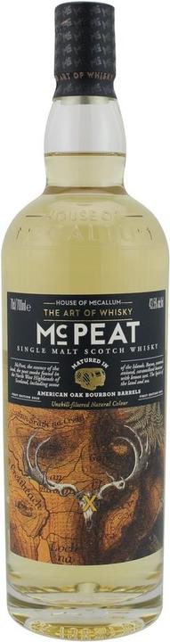 Actual product image House of McCallum Mc Peat (Single Malt, Scotch whisky, 1 x 70 cl)