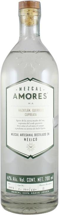 Immagine prodotto Mezcal Amores Cupreata Joven, Guerrero 100% Agave (1 x 70 cl)