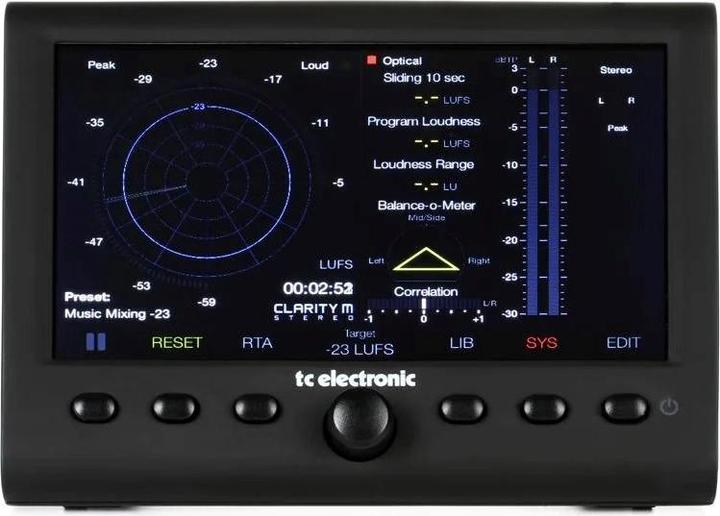 Produktbild TC Electronic Clarity M Stereo - Stereo-Audiometer (Kabelgebunden)